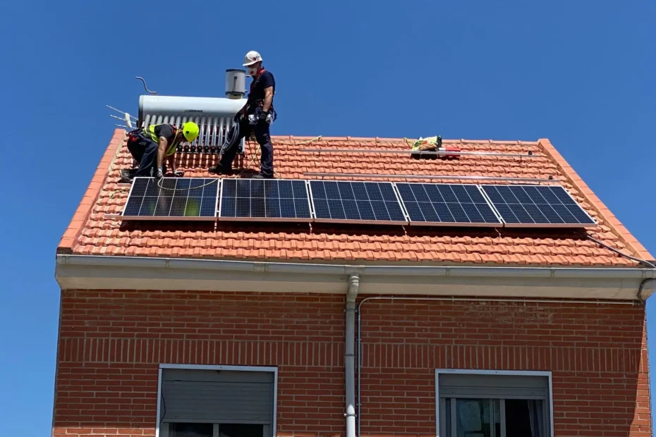 Instalación de placas solares en Alcobendas