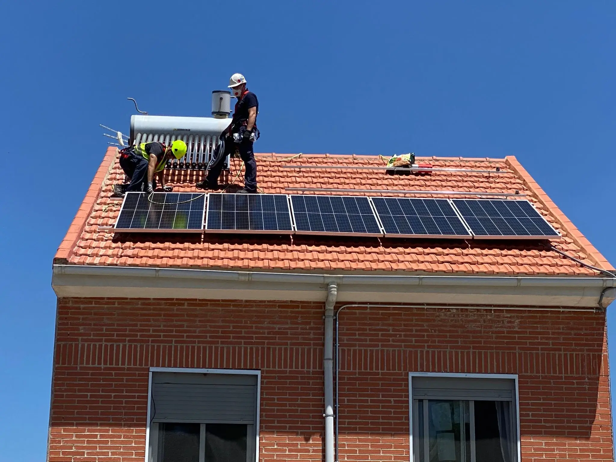 Instalación de placas solares en Alcobendas